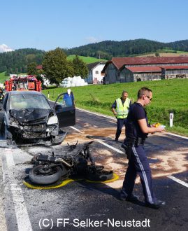 Schwerer Verkehrsunfall