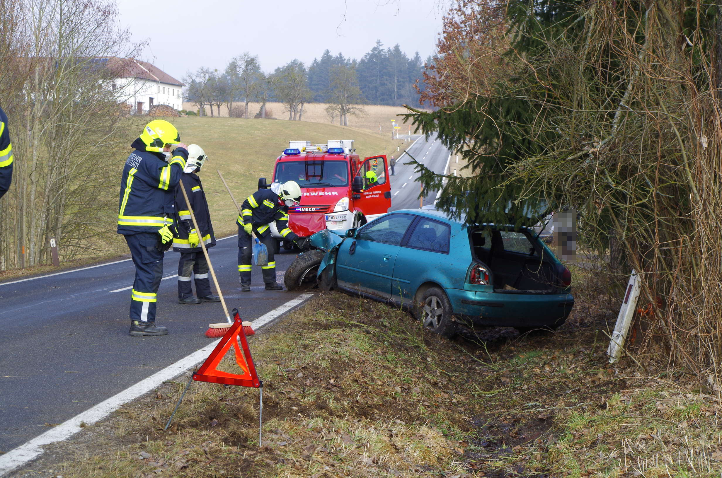 Verkehrsunfall in Netzberg