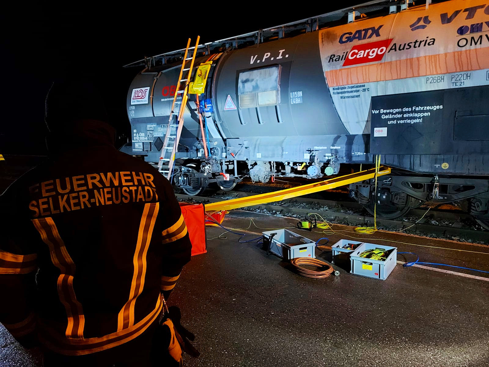 „Einsatz im ÖBB Gleisbereich“