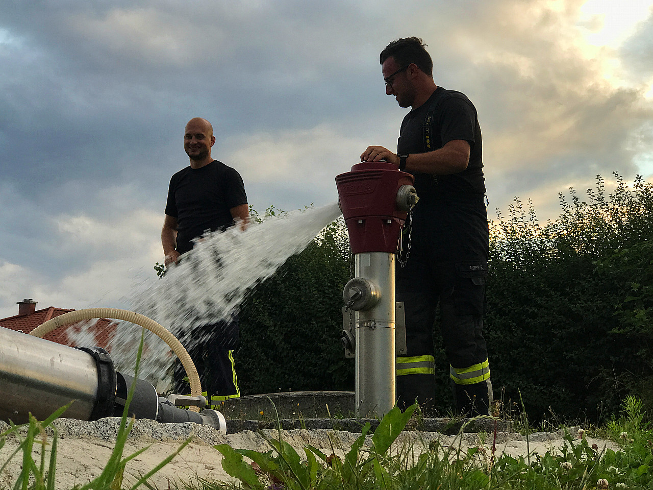 Übung „Schlauchmanagement“