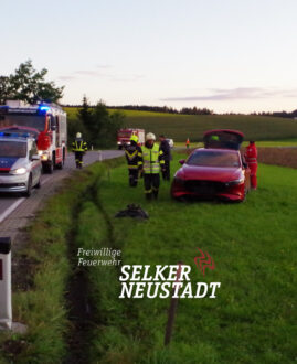 Verkehrsunfall „eingeklemmte Person“