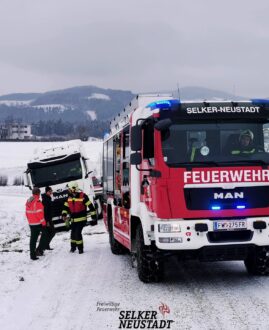 LKW Bergung in Selker!