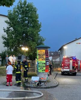 Brand Wohnhaus