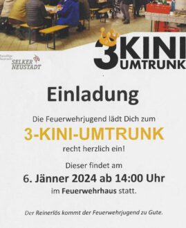 3-Kini-Umtrunk