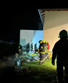 Brand Gebäude